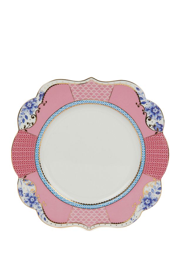 Royal Pembe Kek Tabağı - 1