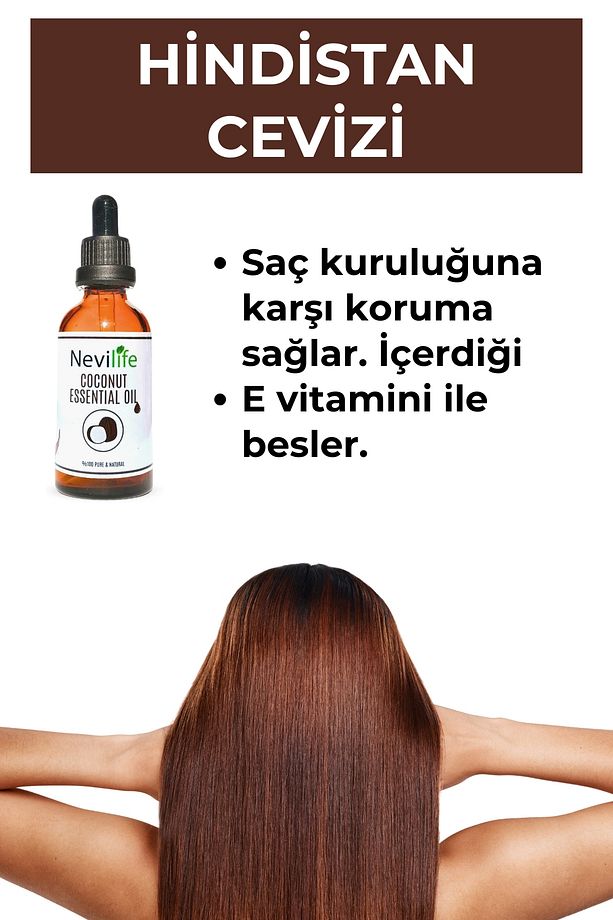 3'lü Bakım Yağları Biberiye Yağı 50 ml, Hindistan Cevizi Yağı 50 ml, Hint Yağı 50 ml - 2