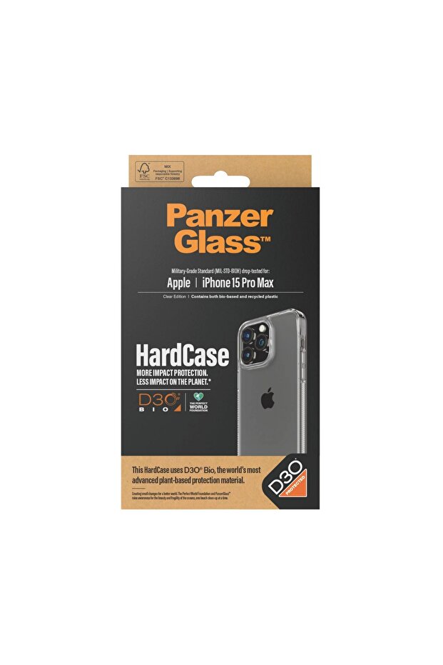 iPhone 15 Pro Max Hardcase D3O Kapak - 3