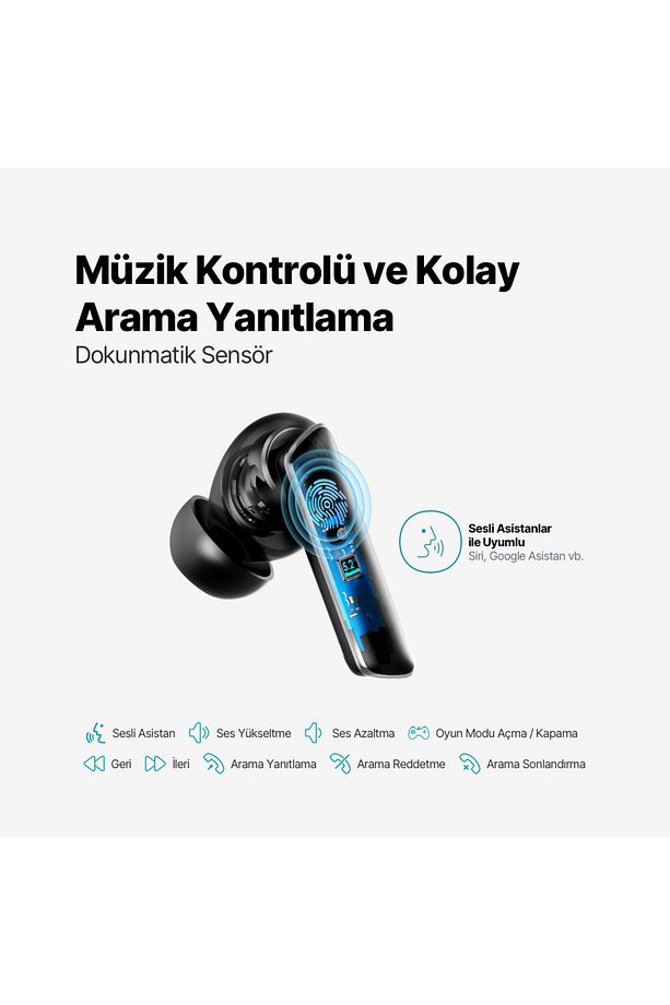 AirBeat Pro Max ANC Gerçek Kablosuz TWS Bluetooth Kulaklık - 7