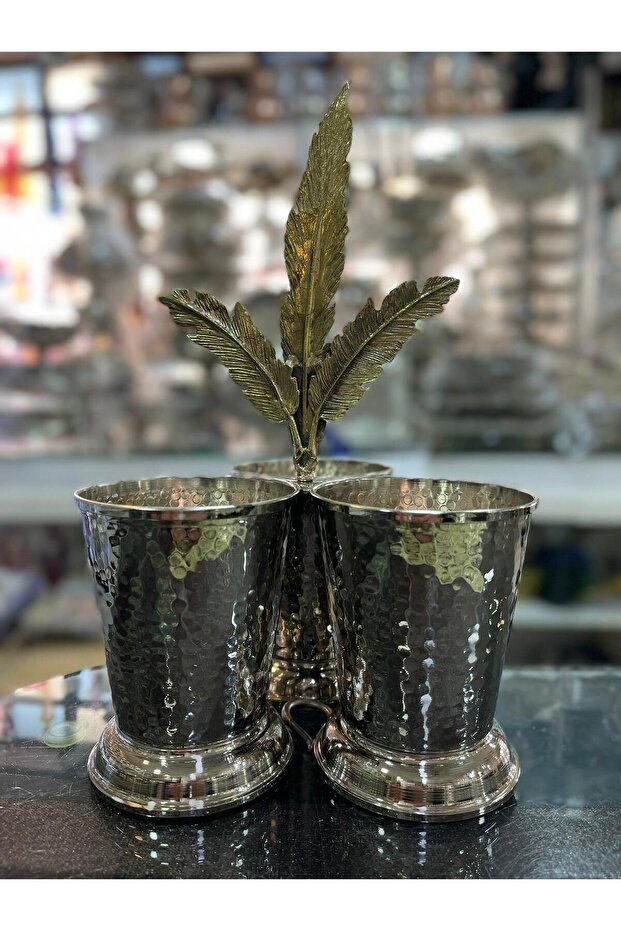 %100 bakır kaşık servisi - 1