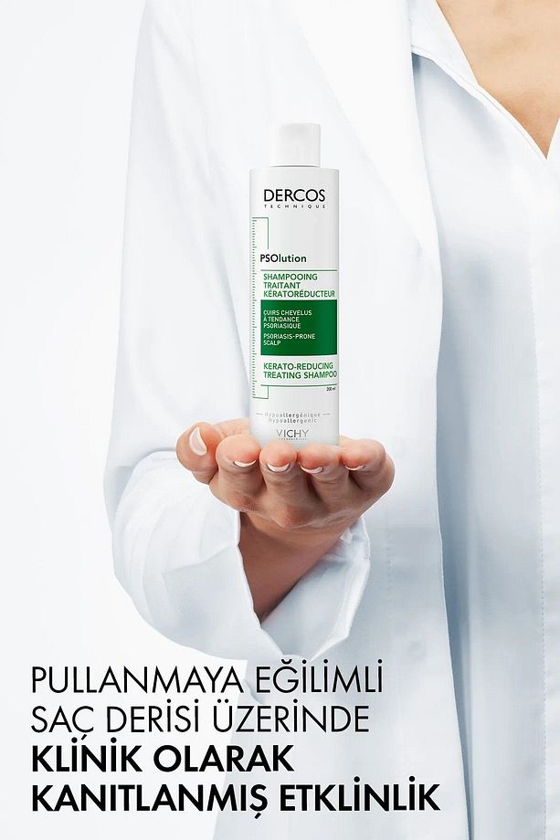 Dercos PSOlution - Pullanmaya, Kaşıntı Hissi Ve Egzamaya Karşı Bakım Şampuanı 200 ml - 5