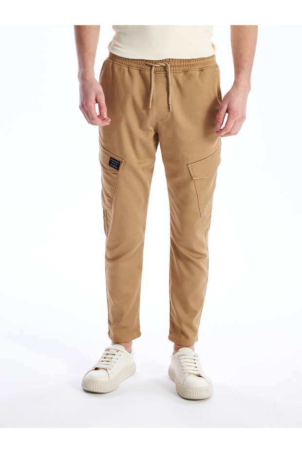 Standart Kalıp Erkek Kargo Pantolon - 3