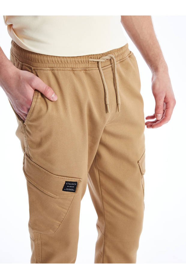 Standart Kalıp Erkek Kargo Pantolon - 5