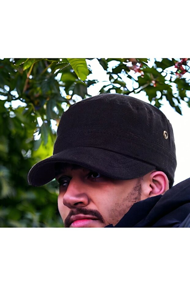 100% Linen Seasonal Unisex Castro Hat Cap Cap