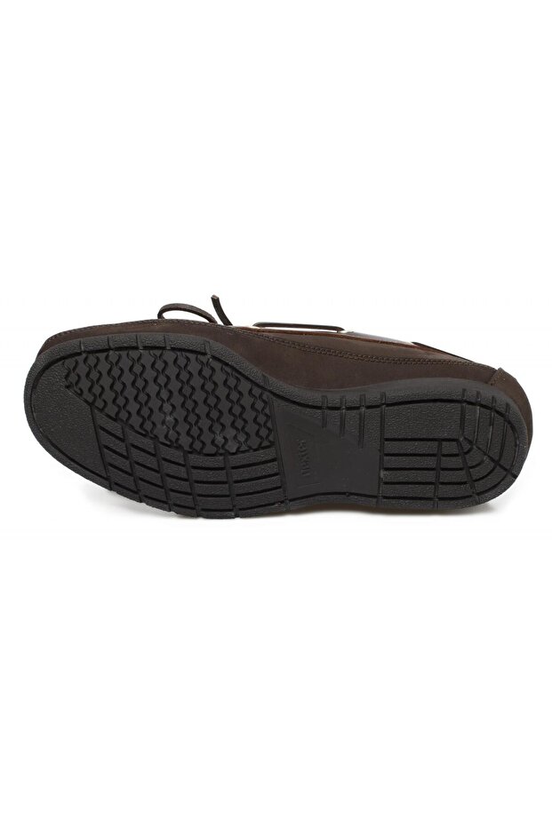 P 619-11 Nubuck Brown Erkek Ayakkabı - 5