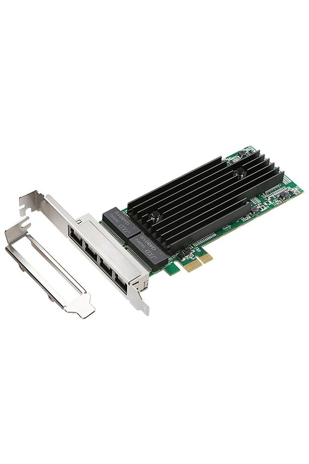 4 Port Intel 82575EB-T4 1GbE Uyumlu PCIe X1 Ethernet Kart - OPS7291NT - 5