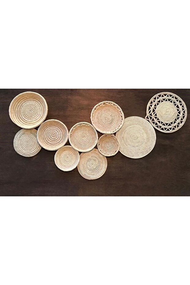 Sophia Duvar Tabağı ve Süsü Seti_ 10'lu set - 4