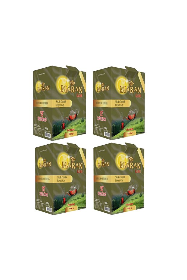 1 كجم × 4 أكياس إبريق شاي أسود (إصدار محدود حزمة مفيدة)