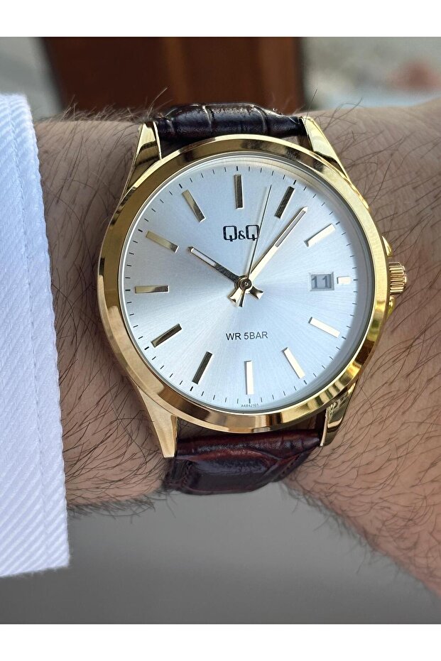 Yeni Model Takvimli Klasik Retro Şık Erkek Kol Saati - 2