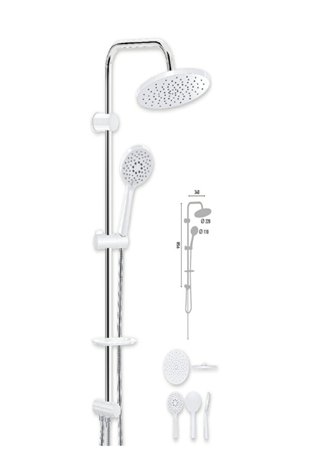 NOBEL WHITE DUŞ SETİ - 1