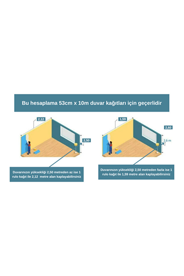 Boyanabilir Çiçek Desenli Duvar Kağıdı - 3