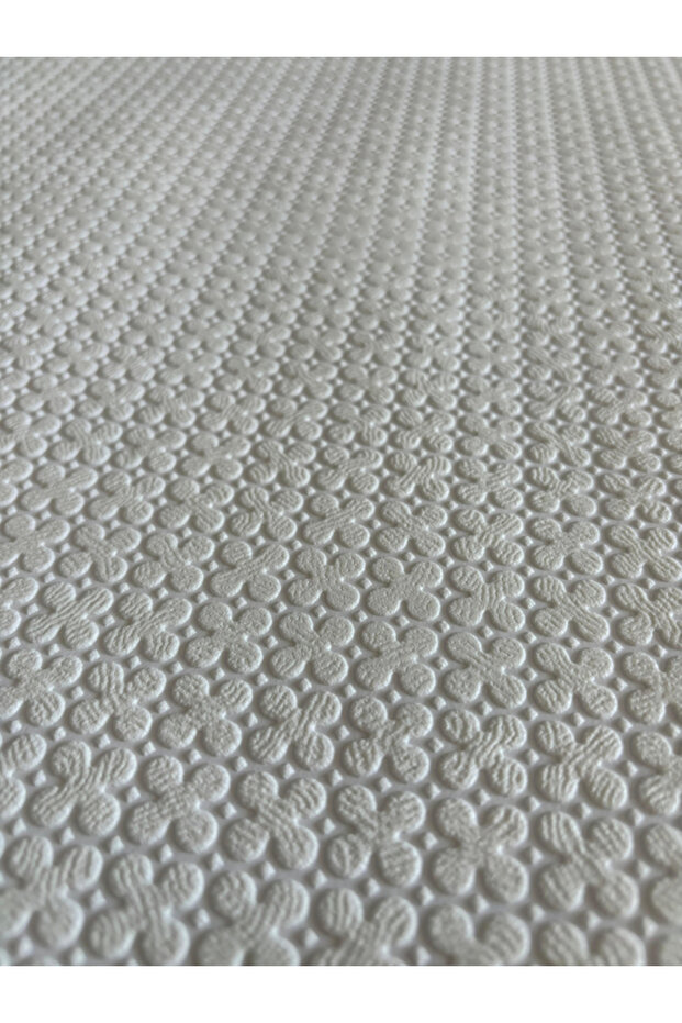 Boyanabilir Çiçek Desenli Duvar Kağıdı - 1