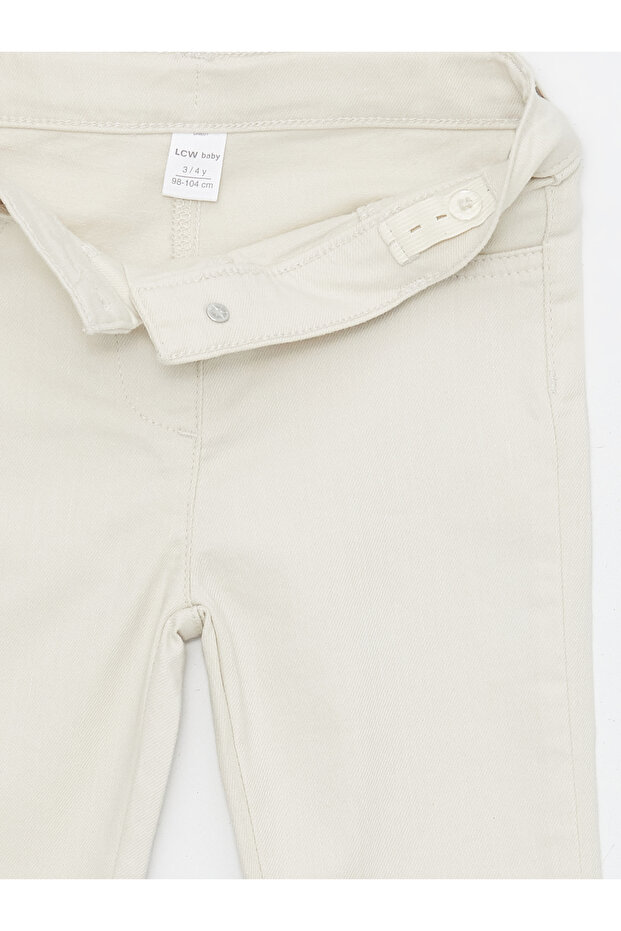 Basic Kız Bebek İspanyol Paça Pantolon - 5