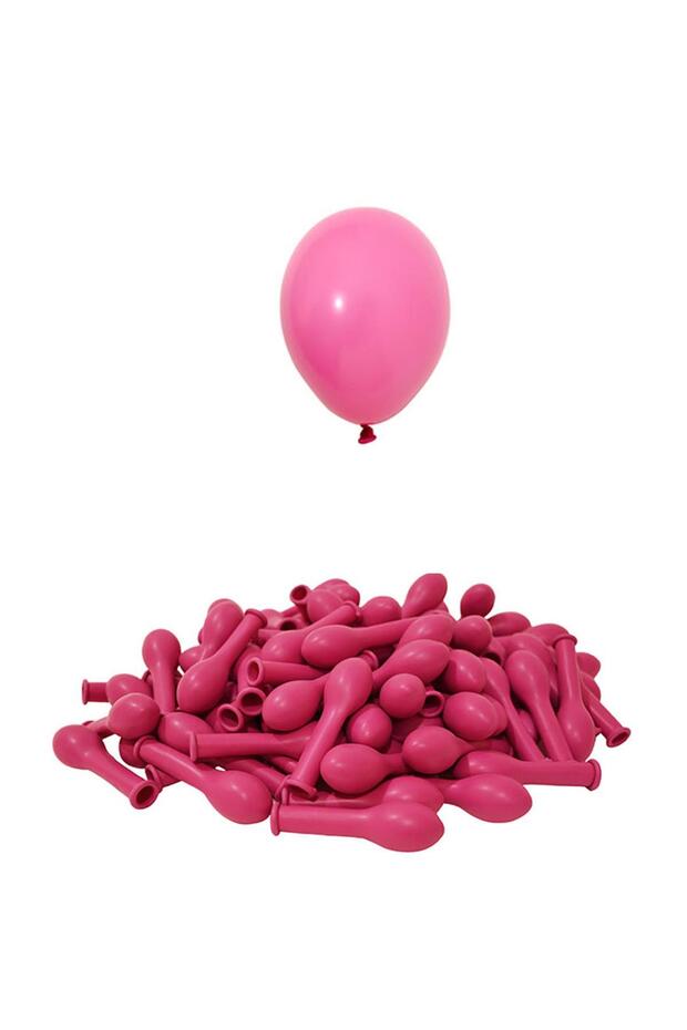 5 Inch Fuchsia Mini Balloon 10 Pieces