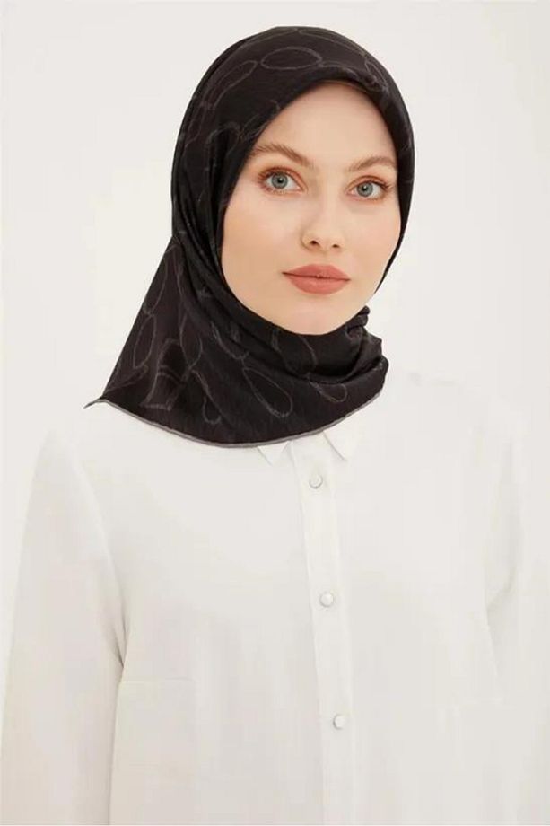 ARMİNE İPEK EŞARP 8925D  (TWİLL) - 1