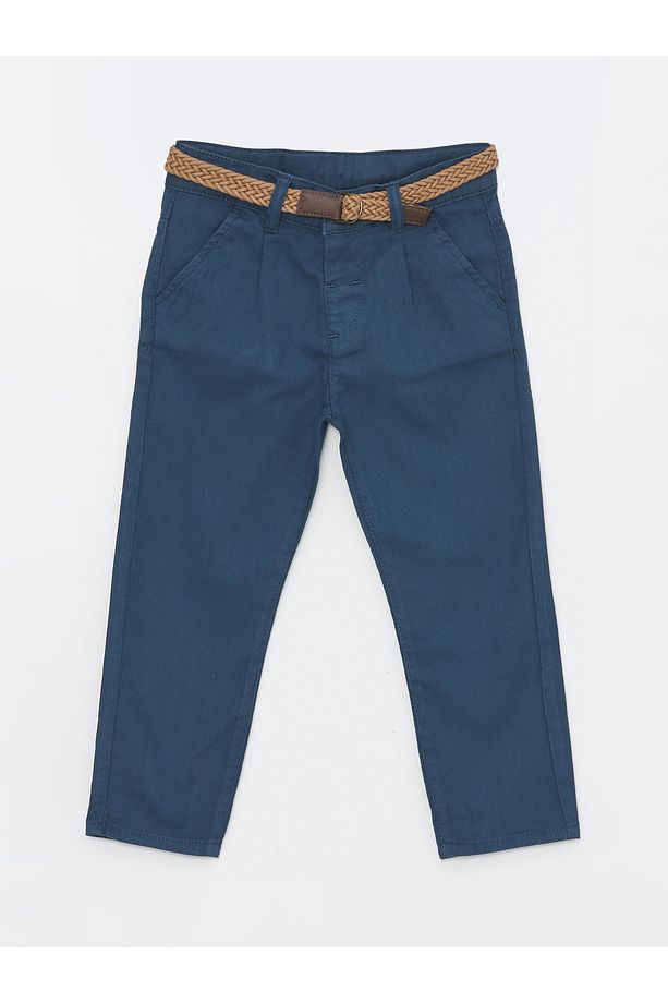 LCW Basic Erkek Bebek Kemerli Pantolon - 1