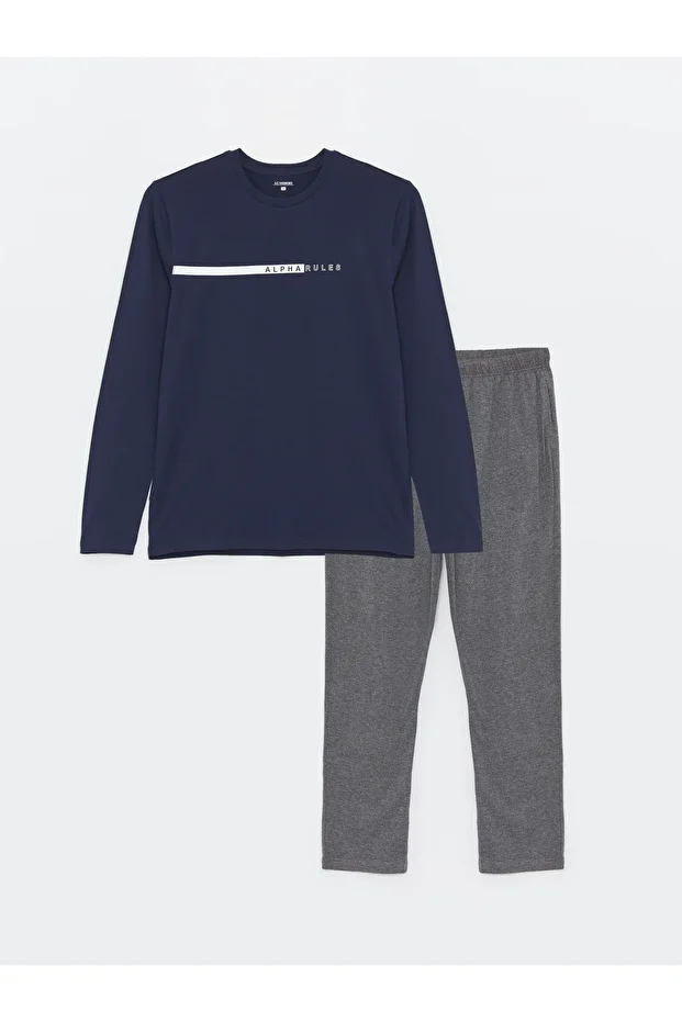 Standart Kalıp Erkek Pijama Takımı - 6