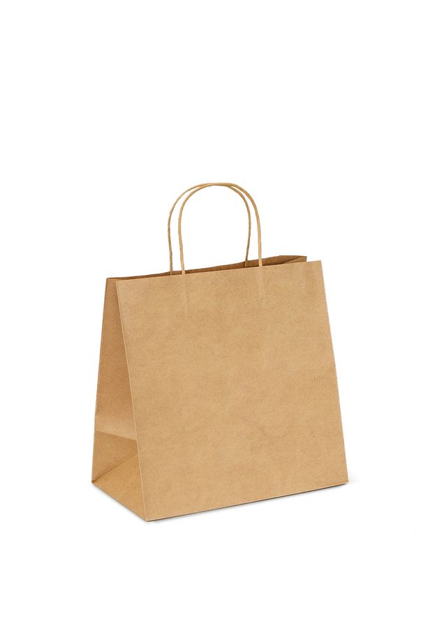 KRAFT KAĞIT ÇANTA/POŞETİ 50 ADET 29X15X29 - 1
