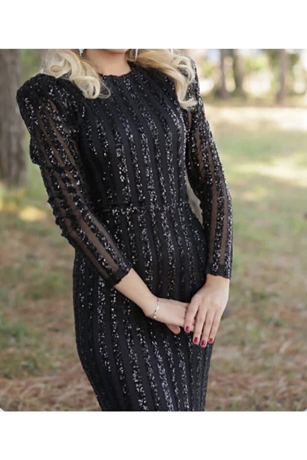 Sequin Design Dress - 2