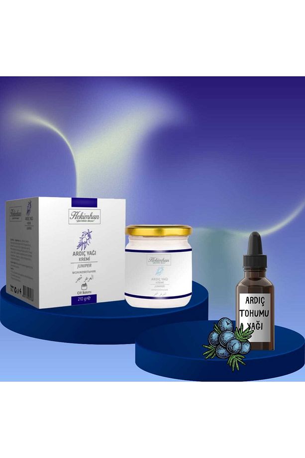 Ardıç Yağı Kremi 210 gr ve Ardıç Tohumu Yağı 20 ml - 1