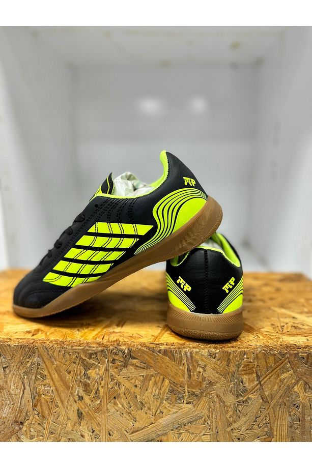 M.p. 232-1351 Siyah Sarı Unısex Futsal Ayakkabı - 5
