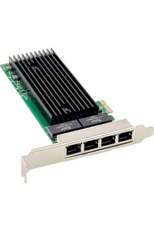 4 Port Intel 82575EB-T4 1GbE Uyumlu PCIe X1 Ethernet Kart - OPS7291NT - 2