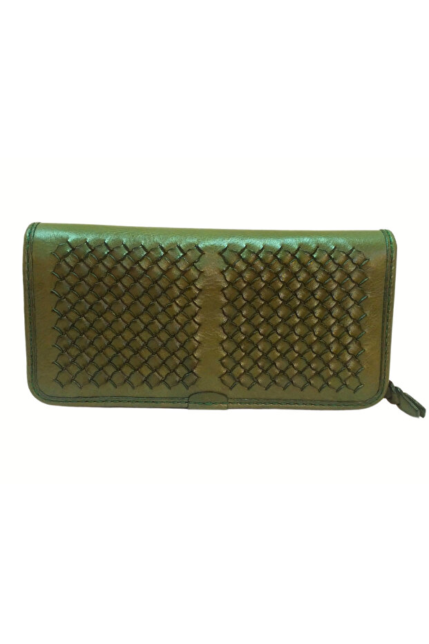 Genuine Leather Wallet 16 Arta Tan