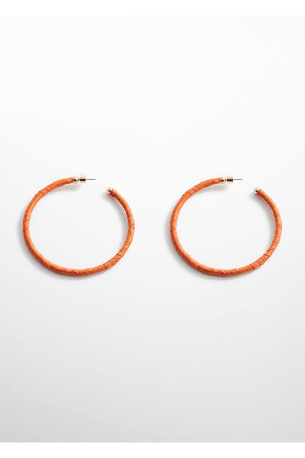 Hasır halka küpe - 2