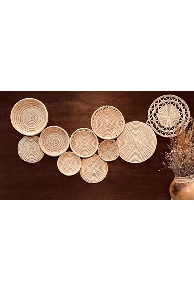 Sophia Duvar Tabağı ve Süsü Seti_ 10'lu set - 2