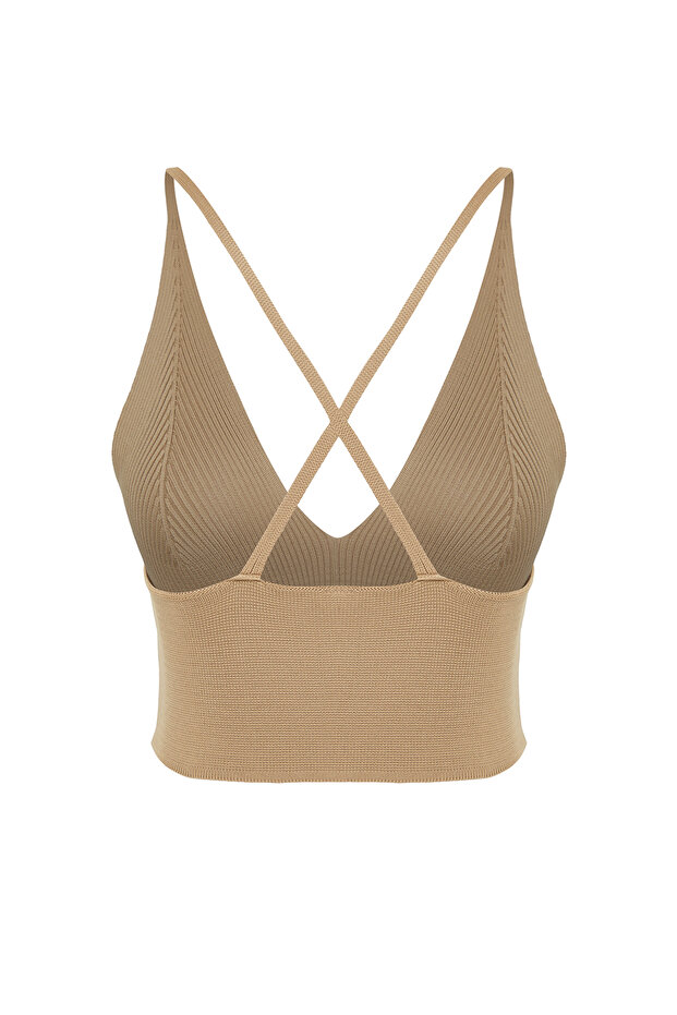 Vizon Super Crop Sırt Detaylı İnce Bluz TWOSS22BZ0760 - 8