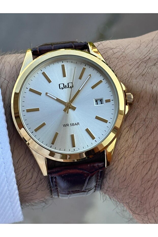 Yeni Model Takvimli Klasik Retro Şık Erkek Kol Saati - 1