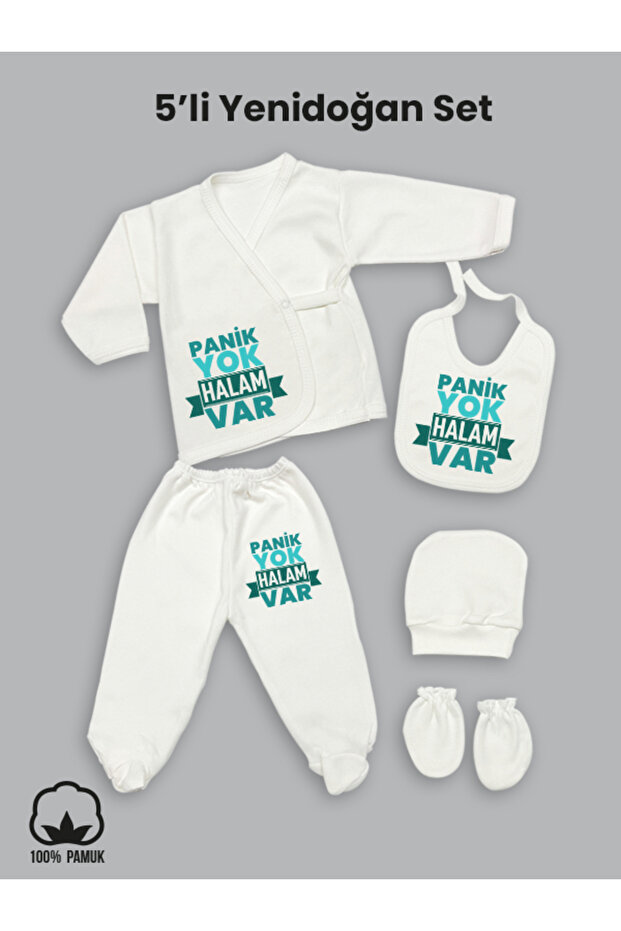Panik Yok Halam Var (Yeni Doğan, Hastane Çıkışı 5'li Set) - 1