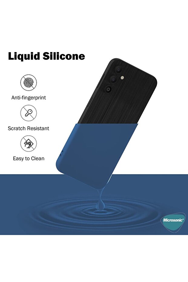 Samsung Galaxy A55 Kılıf Groovy Soft Siyah - 5