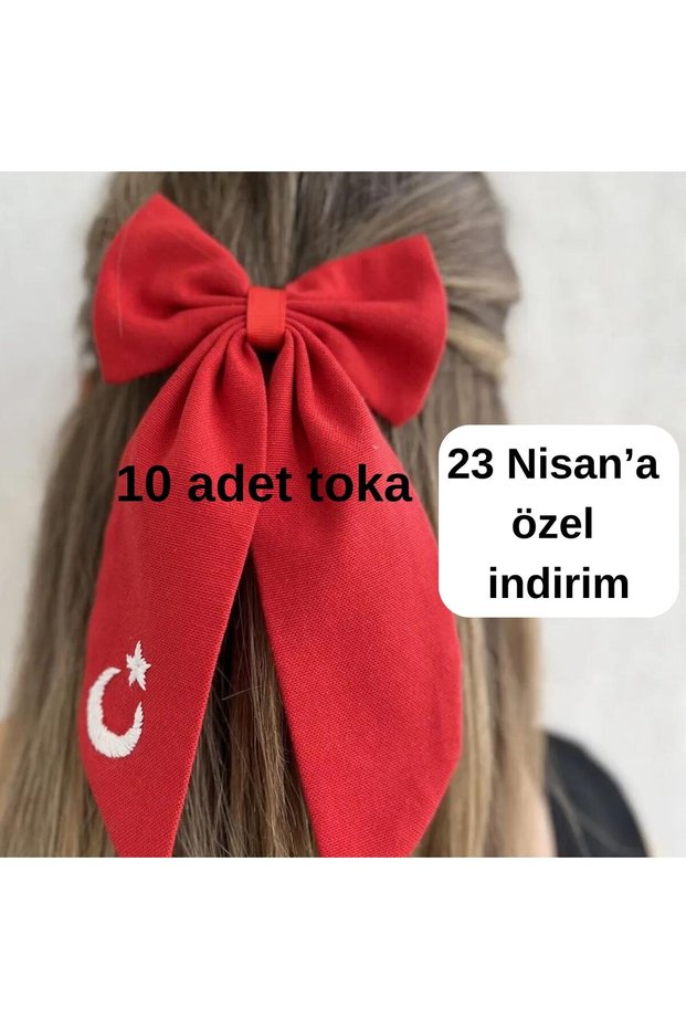 10-Piece Turkish Flag Buckle, October 29 Moon Star Buckle, Red and White Buckle, 19 May Buckle,