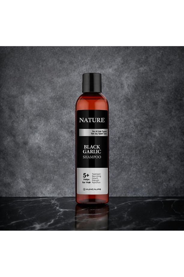 Nature Siyah Sarımsaklı Şampuan (Black Garlic Shampoo) - 350ml X2 - 4