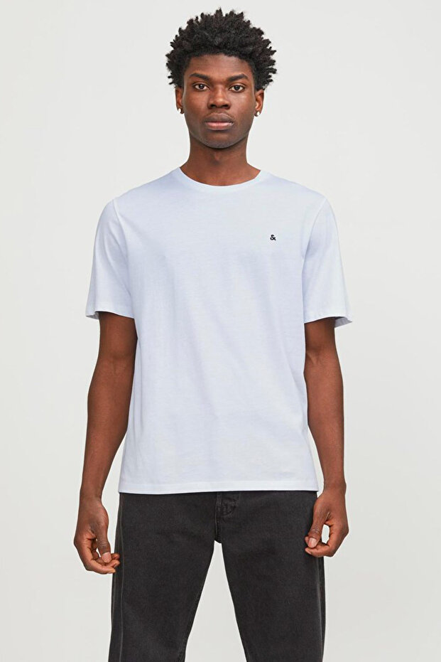 Jjepaulos Tee Ss Crew Nec White Men's Short Sleeve T-Shirt