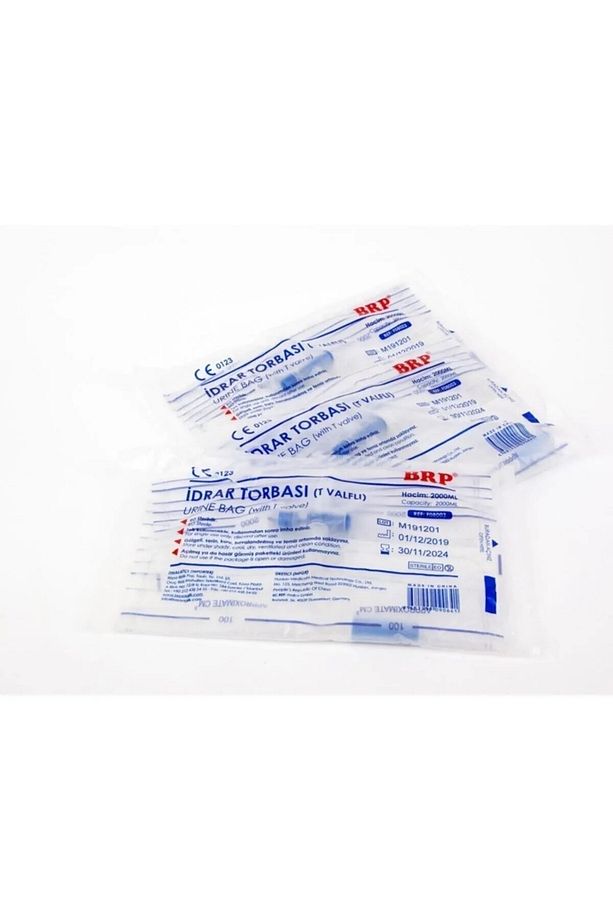 İdrar Torbası T Musluklu 2000ml Tekli Steril Paket 10 Adet - 1