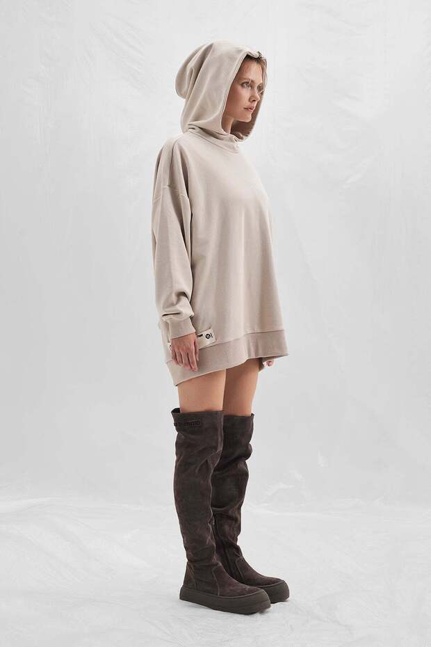 Bej Sweatshırt 14313 - 2