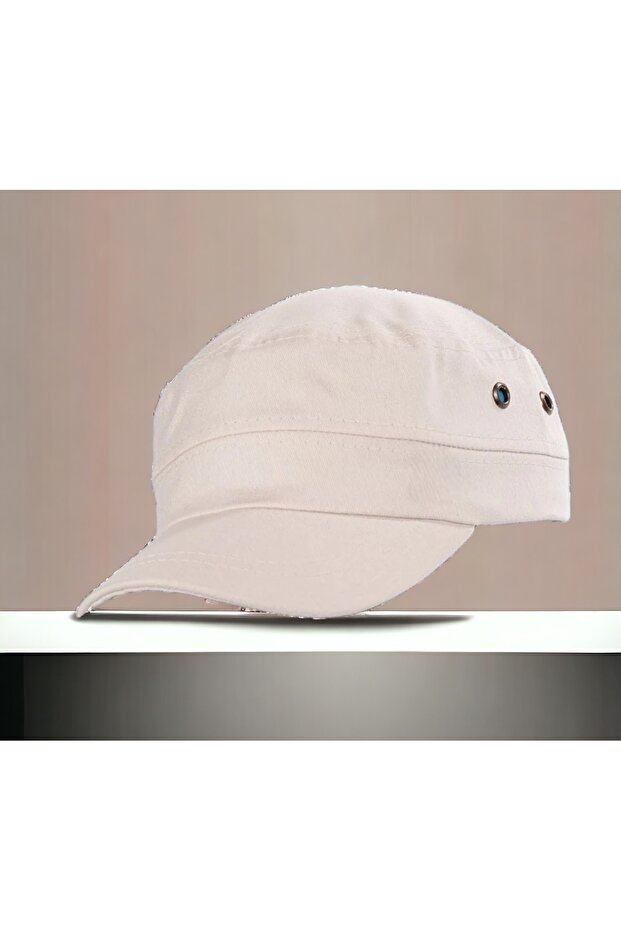 100% Linen Seasonal Unisex Castro Hat Cap Cap