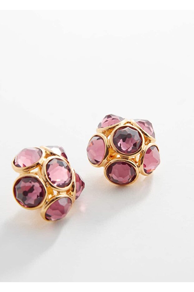 Kristal boncuklu küpe - 1