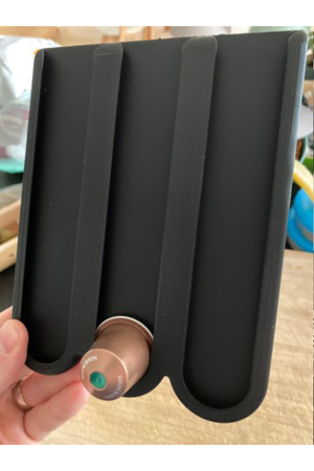 حامل كبسولات أسود متوافق مع نسبريسو - 2