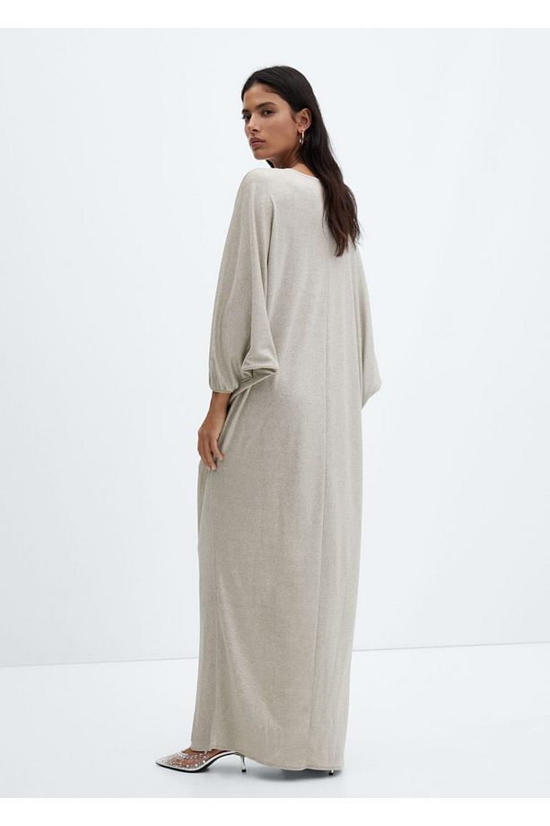 Drape lureks elbise - 4