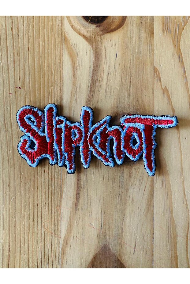 رقعة شعار فرقة الموسيقى Slipknot قابلة للخياطة (4x6 سم 9x3 سم)