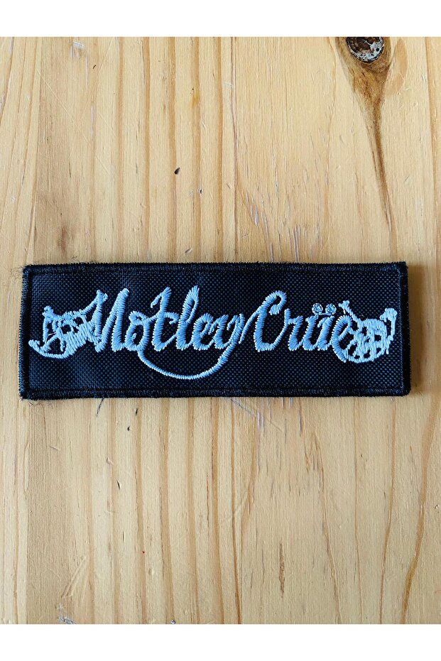 Mötley Crüe Logo Patch Patch Arma (3X9 CM) Sewable