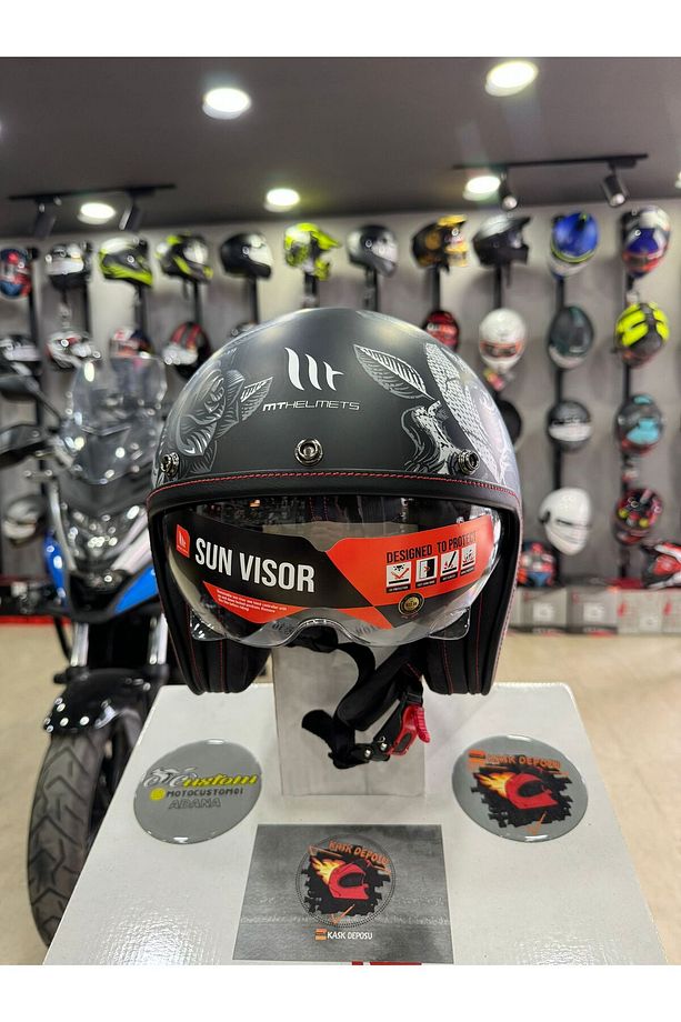 Helmets Le Mans 2 SV S Breakout B2 Yarım Kask - 2