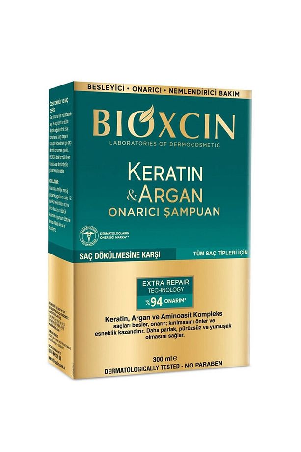 Keratin ve Argan Onarıcı Şampuan 300 ml-MFREYON00929 - 1