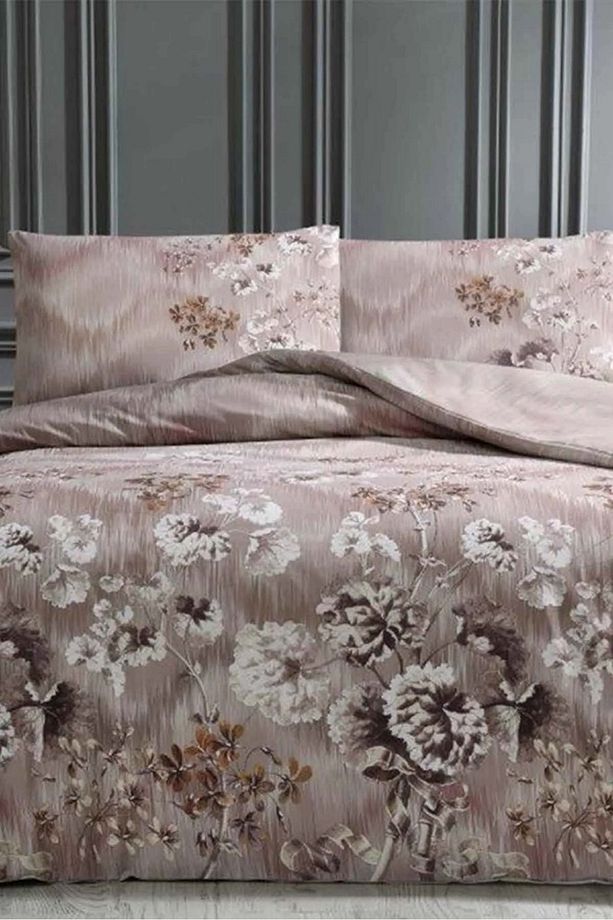 Modaletto Polycotton Tek Kiş Nevresim Tk-Hortencia Mürdüm - 1