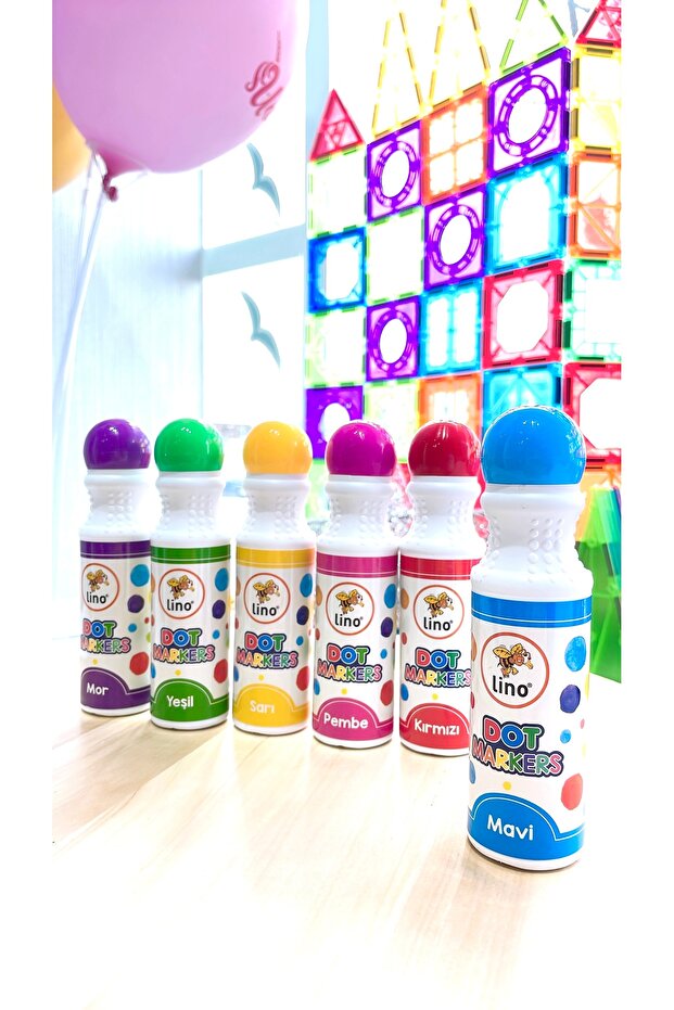 Lino Dot Markers 6lı - 1