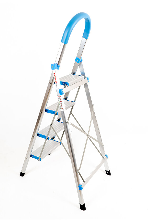 4 Basamaklı Alüminyum Mini Lüx Merdiven - 4